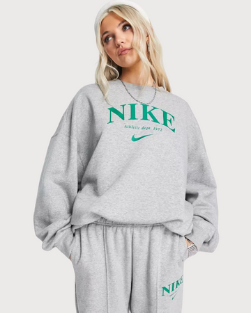 Ensemble Nike - Essential - Sweat ras de cou & Jogging Gris