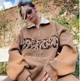 Street Style Long-sleeved Sweatshirt