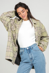 Veste à carreaux