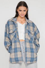 Veste à carreaux