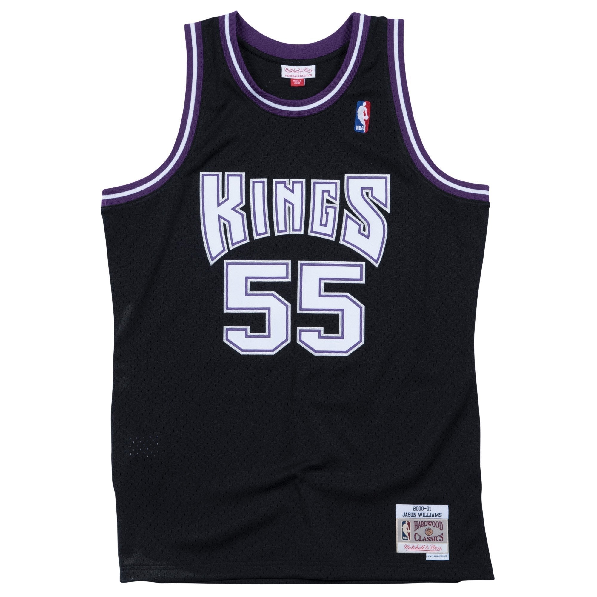 Jason Williams Sacramento Kings Hardwood Classics Throwback Swingman Jersey