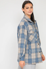 Veste à carreaux