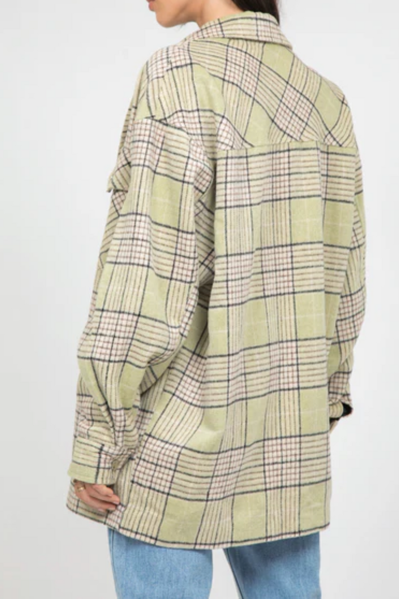 Veste à carreaux