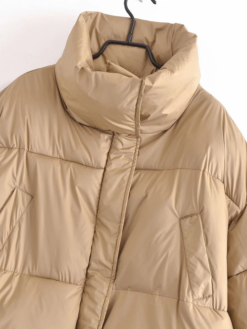 Veste chaude à simple boutonnage