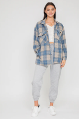 Veste à carreaux