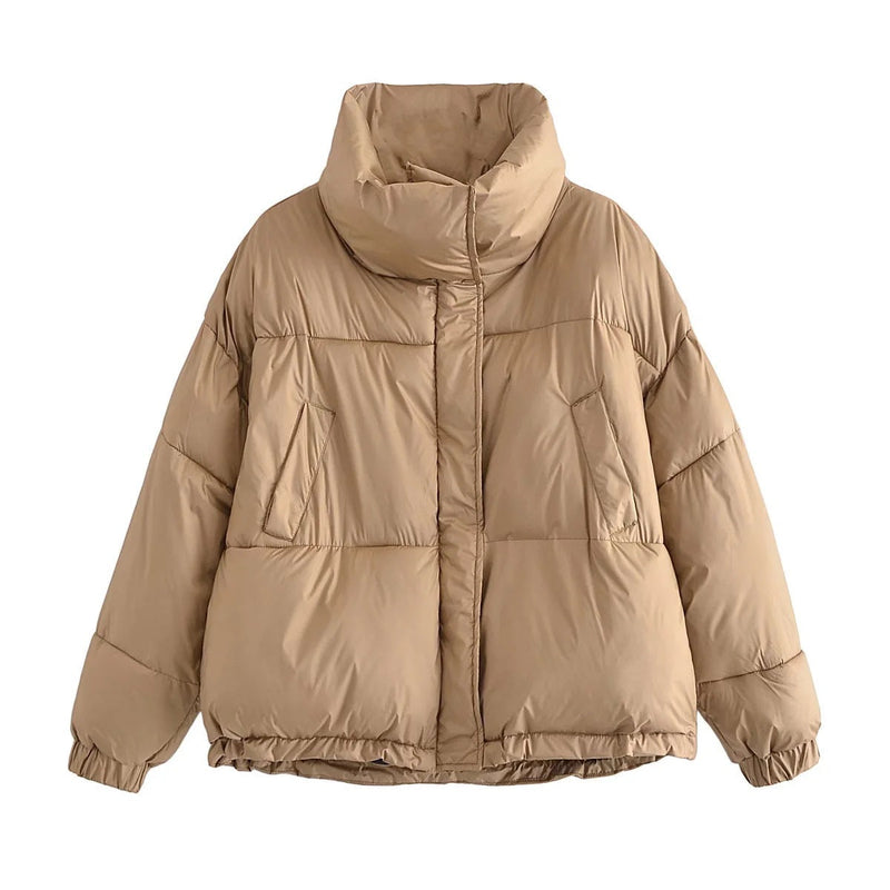 Veste chaude à simple boutonnage