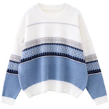 Striped Sweater Retro Chic Top