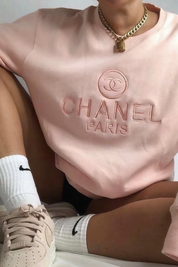 Vintage Chanel Bootleg Sweatshirt