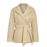 Veste décontractée mi-longue en coton