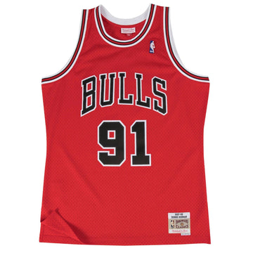 Dennis Rodman Chicago Bulls Hardwood Classics Throwback Swingman Jersey