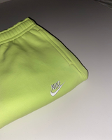 Jogging nike vert lime