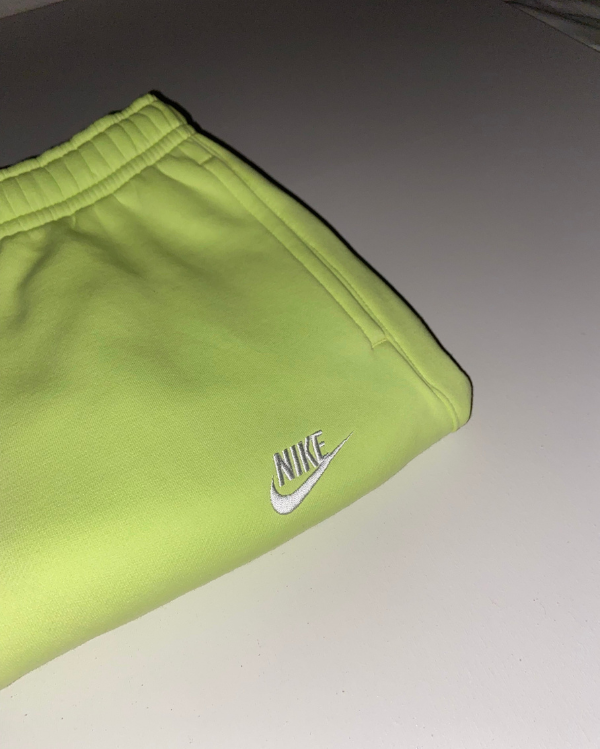 Jogging nike vert lime