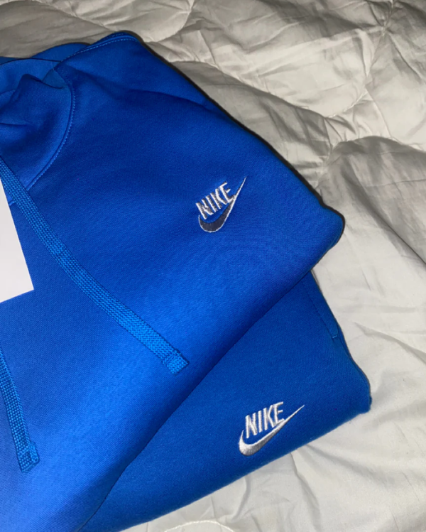 Ensemble Nike fleece bleu électrique💙