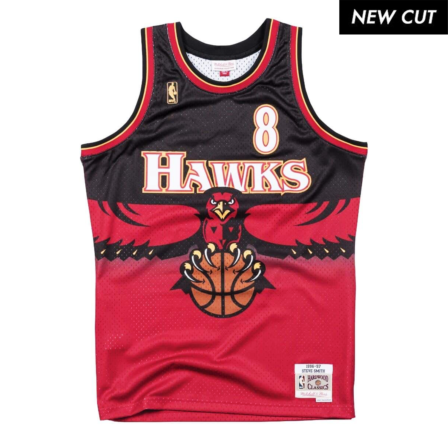 Steve Smith Atlanta Hawks Hardwood Classics Throwback Swingman Jersey