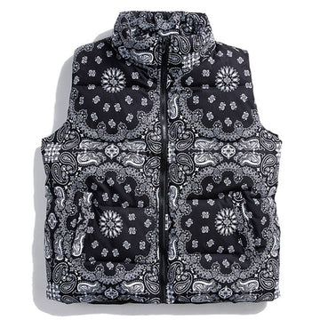 Veste coupé bandana noir