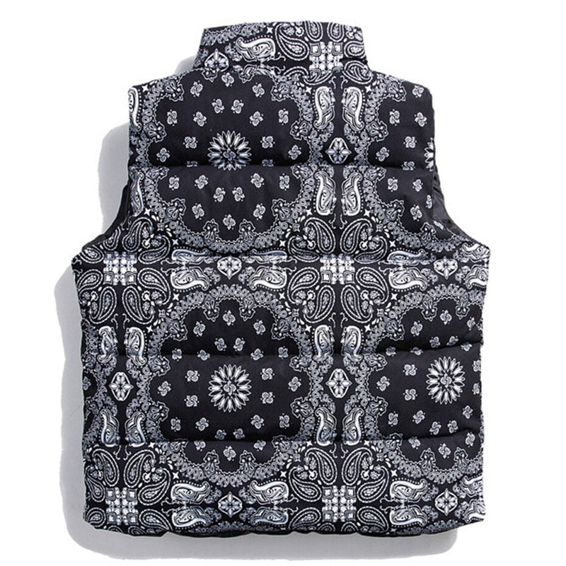 Veste coupé bandana noir