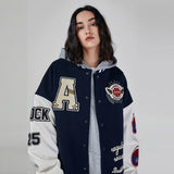 Veste de basket bleue