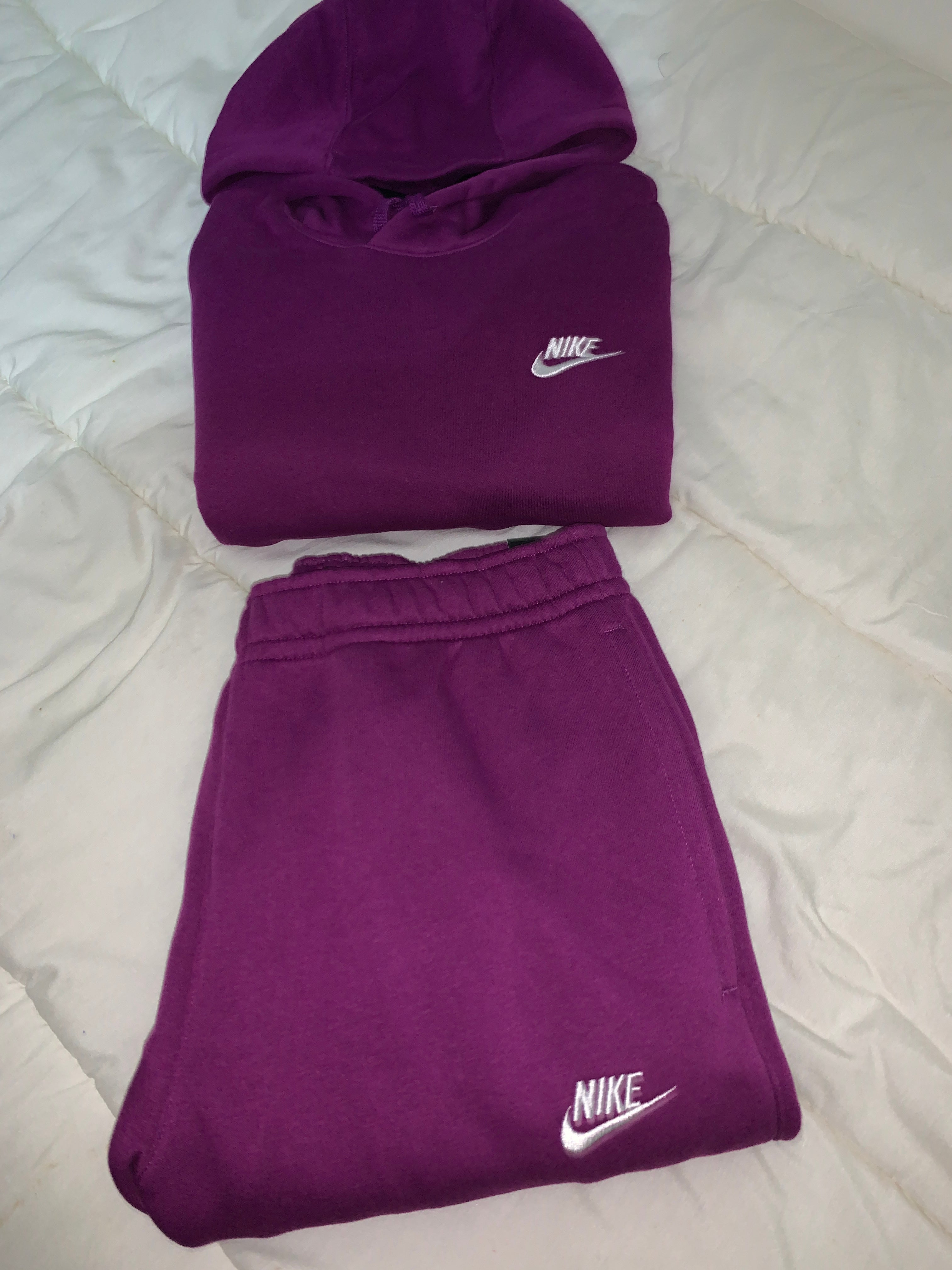 Ensemble nike fleece violet VINTWEAR