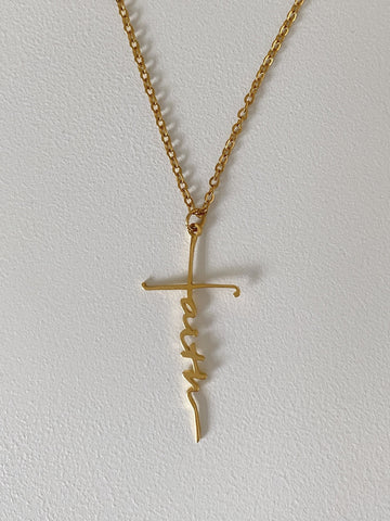 COLLIER CROIX FOI