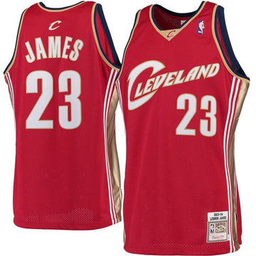 LeBron James Cleveland Cavaliers 2003-04 Hardwood Classics Rookie Jersey