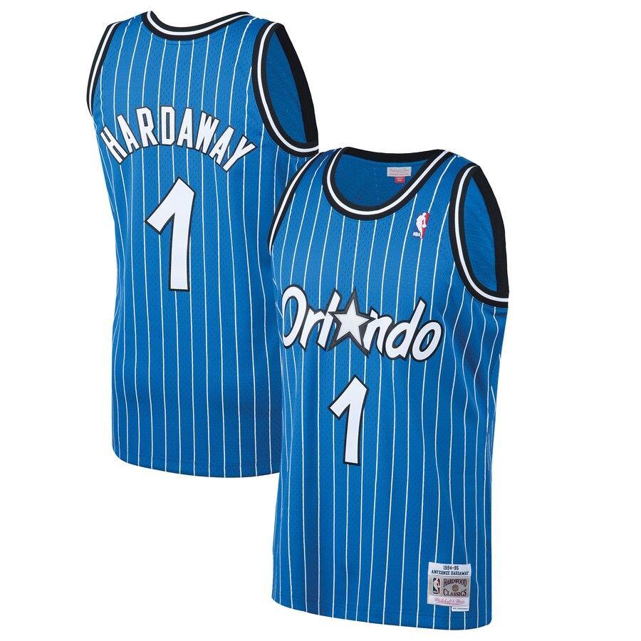 Penny Hardaway Orlando Magic 1994-95 Hardwood Classics Swingman Jersey - Blue