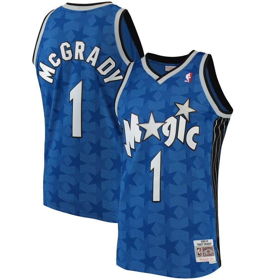 Tracy McGrady Orlando Magic 2001-02 Hardwood Classics Swingman Jersey - Blue